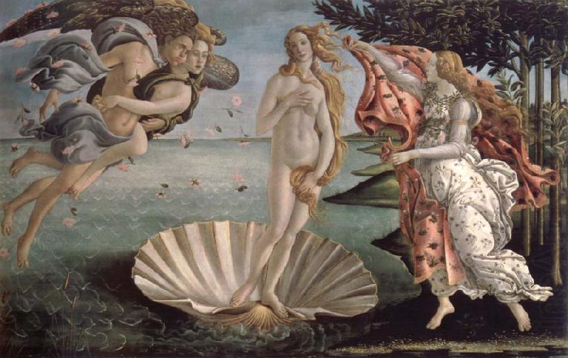 birth of venus, Sandro Botticelli
